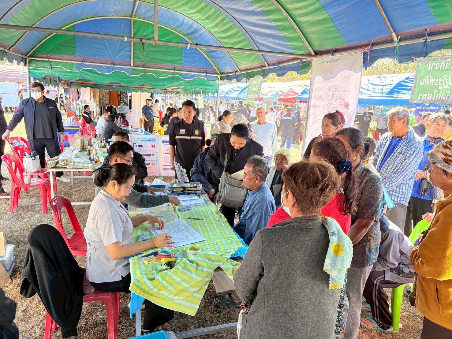 title - ส.ป.ก.ยโสธร ร่วมประชาสัมพันธ์“รณรงค์ หยุดเผา ในพื้นที่การเกษตร”